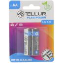 Tellur Flexi Power аккумулятор TLL158541, 1,5V, Универсальный, 2 шт./упак., супер щелочной