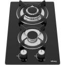 Iseasy gaasipliit MGBG-312A, 1x1000W, 1x3300W, klaaspind, 2 k&uuml;psetamisala