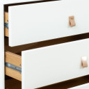 Kumode IRIS 180x40xH55cm, balta 20125