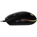 Logitech USB optinė pelė G102 910-005823, 8000 DPI, 6 mygtukai, RGB ap&scaron;vietimas, 2.1m laidas