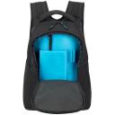 Rivacase Рюкзак LITE URBAN 14" 5565BLACK, 22L, Полиэстер, Водонепроницаемый, 2 боковых кармана