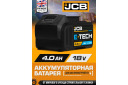 Aku JCB JCB-40LI-E 18V 4.0Ah Li-Ion, pikk tööaeg kuni 100 minutit, kiire laadimine, LED indikaator