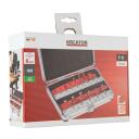 Router bits 8mm, KREATOR, KRT060185, Shaft diameter: 8 mm, 15 pcs premium quality set