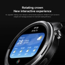 Viedpulkstenis ar 1.43'' AMOLED ekrānu, satelītu GPS un ūdensizturīgu korpusu Watch S4 Black BHR9195GL Xiaomi