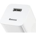 Baseus Laadija CCALL-BX02, 24 W, valge, AC, DC, USB 3.0 t&uuml;&uuml;pi A, Quick Charge 3.0, intelligentne kiip