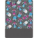 Lakats 4FUN Polartec Kids, Funny Cow Blue, 5907487923684 4FUN