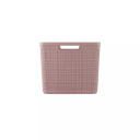 Корзина джутовая L 20L 36x28x23см розовая 0801907204 Curver