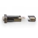 Digitus USB 2.0 seeriaadapter DA-70156, 80 cm, RS232, USB A isane, DB9 isane, Andmeedastuskiirus 1 Mbps