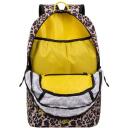 Rivacase Рюкзак Erebus 5421LEOPARD, 14L, 13.3", 450g, водоотталкивающий, 2 передних кармана, 2 боковых кармана