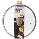 Ketler Klaas Kate Amber 9120750, 280mm, l&auml;bipaistev, klaas, plastmassist k&auml;epide