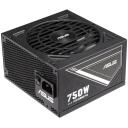 Asus ATS-750G toiteplokk 90YE04A1-B0NC00, 750 W, 20+4 pin ATX, 92%, t&auml;ielikult modulaarne, aktiivne jahutus, 1 ventilaator