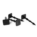 Agro-auduma stiprinājuma pīnes, BRADAS, ATSU12+, 50 gab., 12 cm