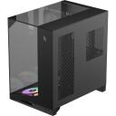 Gamemax Korpus NEX C56 VC BK, 30cm x 44.6cm x 44.8cm, 7 laiendusslotti, 2 x USB 3.2 Gen 1, 1 x USB-C 3.2 Gen 2, 1 x k&otilde;rvaklapid