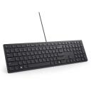 Dell KB525C Tastatūra 580-BBSV, USB-C, 0.46kg, Klusi taustiņi, Izturīga pret izlie&scaron;anu, Zema profila taustiņi, Regulējams slīpums