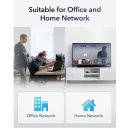 NetSwitch 5-Port Gigabit Slēdzis IGMP Snooping QoS Ciklu Novēr&scaron;ana Plastmasas Korpuss Melns Cudy GS105D