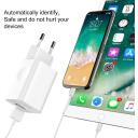 Baseus Laadija CCALL-BX02, 24 W, valge, AC, DC, USB 3.0 t&uuml;&uuml;pi A, Quick Charge 3.0, intelligentne kiip