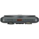 Rivacase Power Bank VA2607, 5000mAh, 15W беспроводная зарядка, 22.5W, 2 кабеля, встроенная подставка, зарядка iWatch