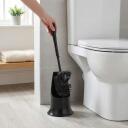 Beldray WC harja LA084538BLKPEU7, must, plastmass, 41cm x 13.5cm x 13.5cm, antibakteriaalne, ergonoomiline k&auml;epide