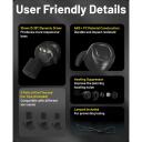 Nitecore ausinės NE20_CLASSIC_BLACK, Bluetooth 5.3, 32 val. veikimo laikas, IPX5, 500 mAh baterija, 7.7 g