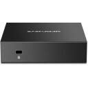 Mercusys MS105GS, stalinis komutatorius, 5 Gigabit prievadai, nevaldomas, 5x10/100/1000 RJ-45, juodas
