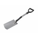 Mini lāpsta, tērauda kāts, ergonomisks D formas rokturis, 16 x 25 cm, 1.3 kg, AW00062, AWTOOLS