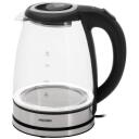 Adler Elektriline veekeetja MS 1307, 1.8 L, 1500 W, 220-240 V, 50-60 Hz, roostevaba teras, klaas, automaatne v&auml;ljal&uuml;litus
