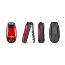 LED Klips Gaisma, 3 režīmi, sarkana, R040608, Origin Outdoors