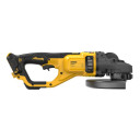 Akumuliatorinis kampinis šlifuoklis DCG460NK-XJ DEWALT