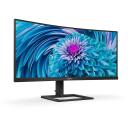 Philips UltraWide LCD monitor 346E2CUAE/00, 3440 x 1440, 100 Hz, 4 ms, 300 cd/m&sup2;, 1 x HDMI, 1 x USB-C, 1 x USB-B, 4 x USB-A