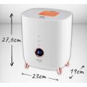 Adler | AD 7972 | Humidifier | 23 W | Water tank capacity 4 L | Suitable for rooms up to 35 m&sup2; | Ultrasonic | Humidification capacity 150-300 ml/hr | White