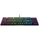 Razer Mehāniskā Spēļu Tastatūra BlackWidow V4 X RZ03-04701800-R3M1, RGB Chroma, 105 taustiņi, dzeltenie mehāniskie slēdži