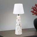 Beper Galda lampa P207ILI500, 1.5W, Balts marmors/Zelts, Keramika/metāls, LED, 1 spuldze, Aptum&scaron;o&scaron;ana