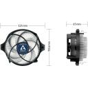 Arctic CPU jahuti Alpine 23 ACALP00035A, 12V, 1 ventilaator, 0.3 sone, FDB, 100-2000 RPM