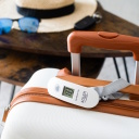 Electronic luggage scales AD 8189 maximum weight 40 kg accuracy 100 g LCD display kg/lb units White Adler
