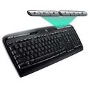 Logitech Juhtmevaba klaviatuuri ja hiire komplekt 920-003989, 10m, 1000dpi, 11 multimeedia nuppu, 4 programmeeritavat F-nuppu