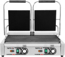 Divkāršais kontaktgrils, YG-04560, YATO, 58 cm, 3,6 kW, divas neatkarīgas sildīšanas zonas