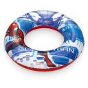 Bestway Плавательный круг Spiderman 7386255, &Oslash;56cm, PVC, 60kg, 1 воздушная камера, предохранительный клапан, Color Shield