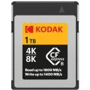 Kodak CFexpress Type B 1TB EKMCFX1TK, 1000GB, 1800MB/s, 1400MB/s, CFexpress, PCIe Gen 3.0