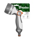 Lietojams smidzinā&scaron;anas pistole ar 7 režīmiem, WHITE LINE, WL-EN56M, regulējama ūdens plūsma un kvalitātes ABS materiāls