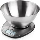 ETA virtuvinis svarstyklės ETA677890000 Dori, 5kg, 1g, LCD ekranas, nerūdijantis plienas