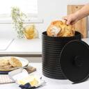 Russell Hobbs Maizes kaste RH03269EU7, melns, tērauds, rievots dizains