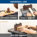 Svārsta vārpstas lentes slīpma&scaron;īna OSM600, Scheppach, 5903409901, 465 x 435 x 470 mm, 400 x 407 mm, 330 mm, 2000 apgr./min, 16 mm, 13 /19 /26 /38 /51 mm, 13,7 kg, 230 V Ieeja: 0,45 kW