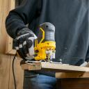 Saag 750W - 10 tarvikut, POWERPLUS, POWXBOX030, 6 mm teras, 100 mm puidus ja plastikus, reguleeritav kiirus.