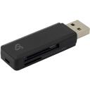 Sbox kaardilugeja CR-01, USB 3.0, 5Gbps, 1xmicro SD, 1xSD/SDHC/SDXC