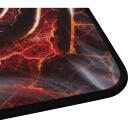 Genesis peles paliktnis Carbon 500 Maxi Lava G2 NPG-2026, 900 x 450 x 2,5 mm, audums, gumija, multikolora