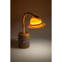 Paladone Dekoratīvā lampa PP14468OPNF, 27,6cm, LED, 1,5m, brūna/dzeltena, brīvi stāvo&scaron;a, integrēta spuldze