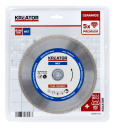 Diamond cutting disc Ø200mm, KREATOR, KRT081104, Bore size: 30 mm, Number of segments: 1, Kerf: 2.40 mm