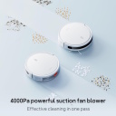 Putekļu sūcējs robots ar mitro un sauso tīrīšanu E10 EU 4000 Pa 2600 mAh ar 0.4 L putekļu tvertni balts BHR6783EU Xiaomi
