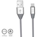 Orsen USB kabelis S32, 2.1A, 1,2m, TPE, YD/T 1591-2009