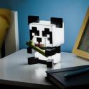 Paladone Minecraft Panda Valgus PP12710MCF, 15cm, 4.5V, LED, 1 pirn, vabaltseisev
